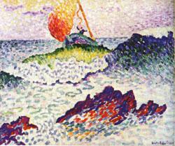 Henri Edmond Cross Afternoot at Pardigon china oil painting image